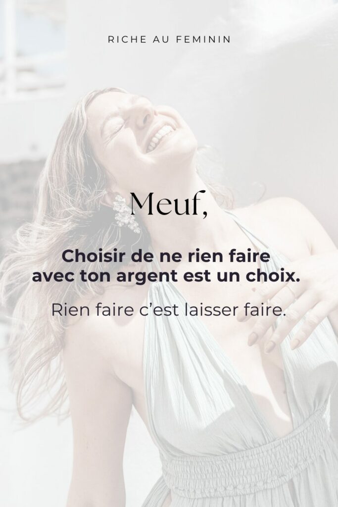 risque inaction - riche au féminin